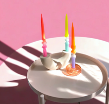 Afbeelding in Gallery-weergave laden, Candle Set Dip Dye Neon * Surfing Bondi