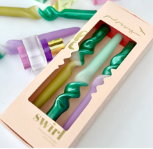 Afbeelding in Gallery-weergave laden, Dip Dye Swirl * Vibrant Matcha