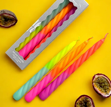 Afbeelding in Gallery-weergave laden, Kaarsenset Dip Dye Neon * Shocking Pineapple