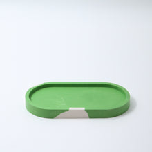 Load image into Gallery viewer, Tray Oval Green Papaya