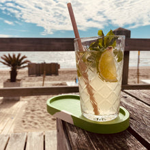 Load image into Gallery viewer, Tray Oval Green Papaya