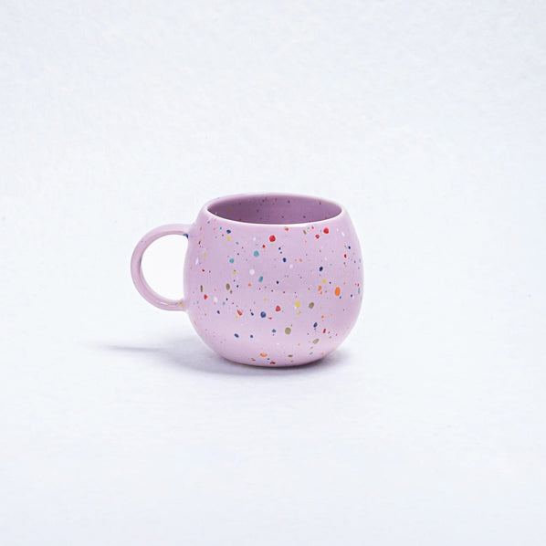 Party ball mug 250 ml. lilac