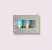 Load image into Gallery viewer, Candleset Dip Dye Autumn * November grey
