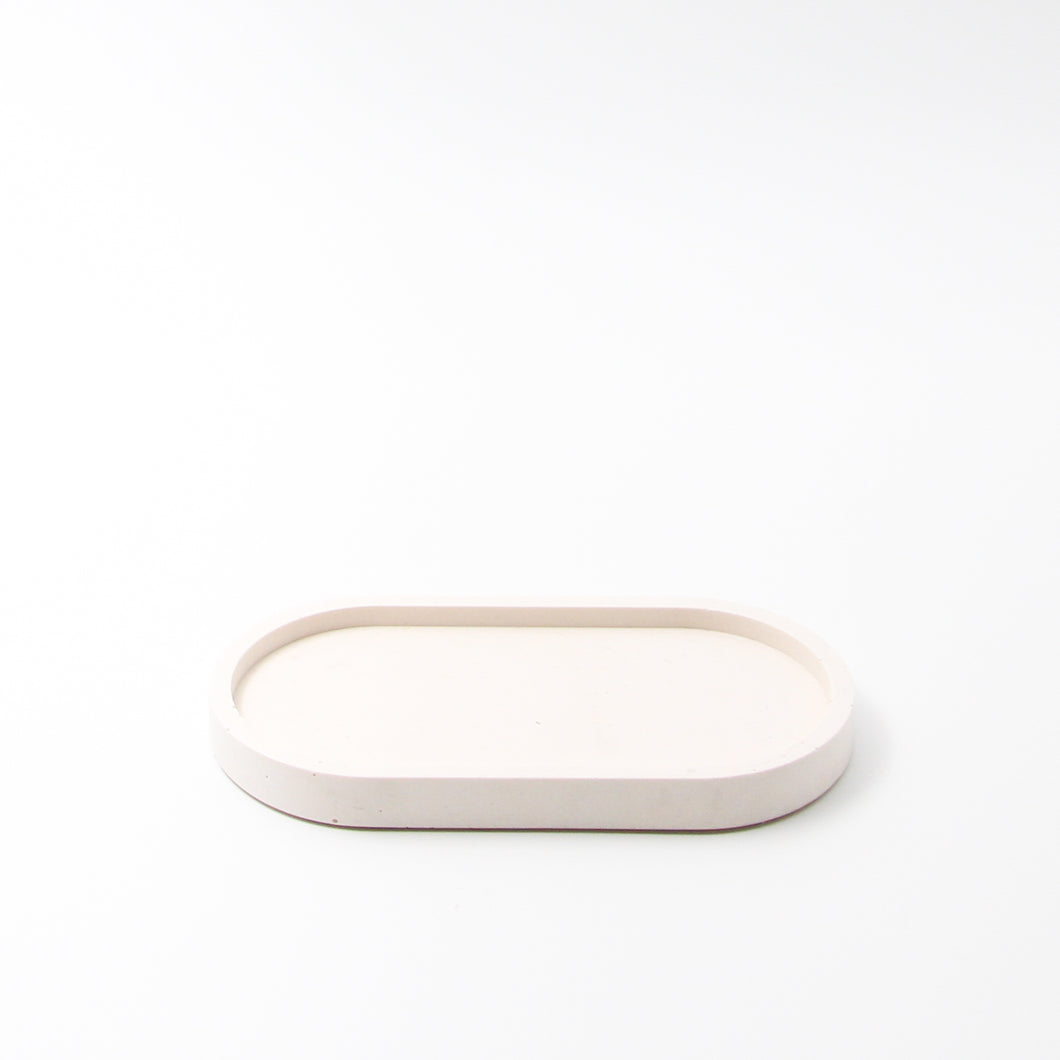 Tray Oval Offwhite